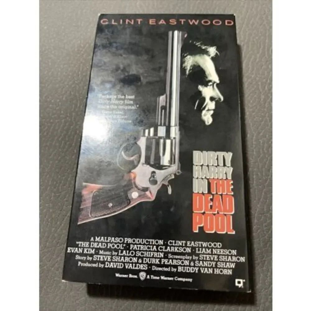 The Dead Pool (VHS, 1990) Clint Eastwood Dirty Harry